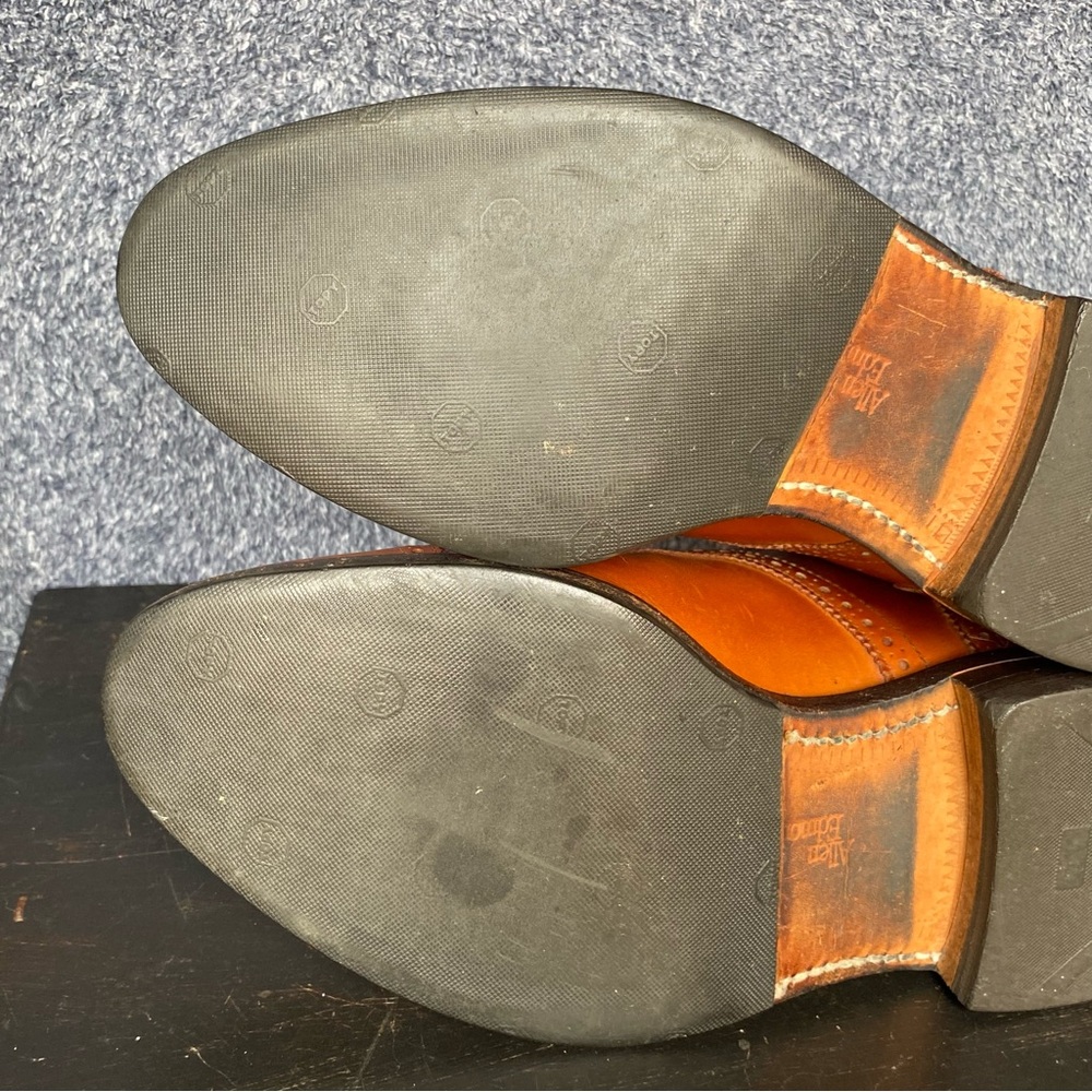ALLEN EDMONDS Sanford Cap Toe Oxford Lace-up Dress Shoes - Picture 7 of 15